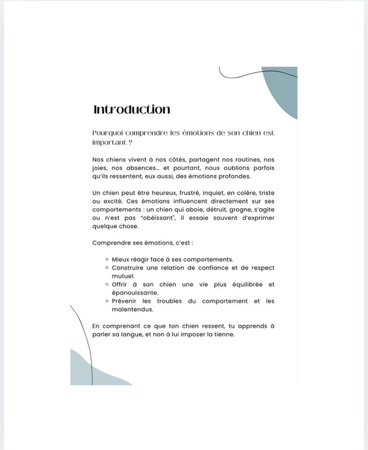 E-book – Dans le cœur de mon chien