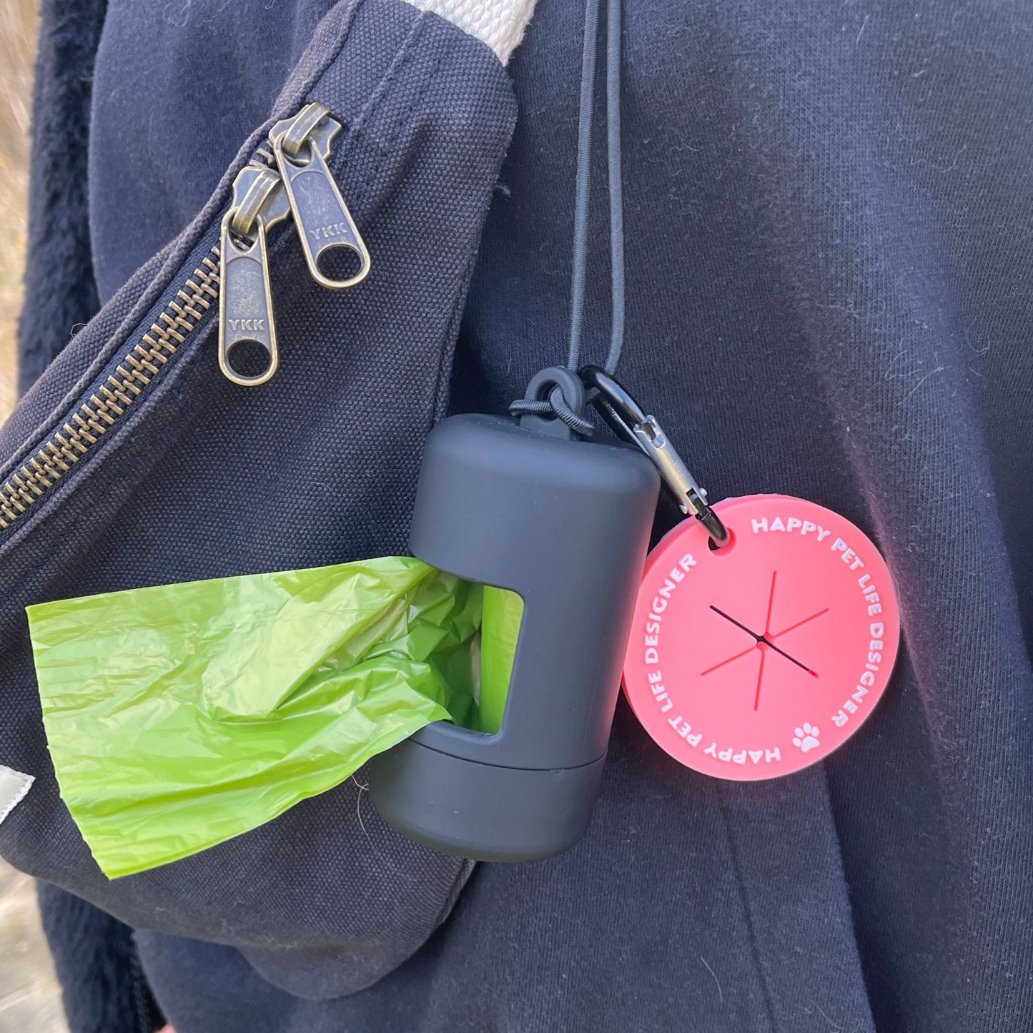 Support pour sacs à crottes