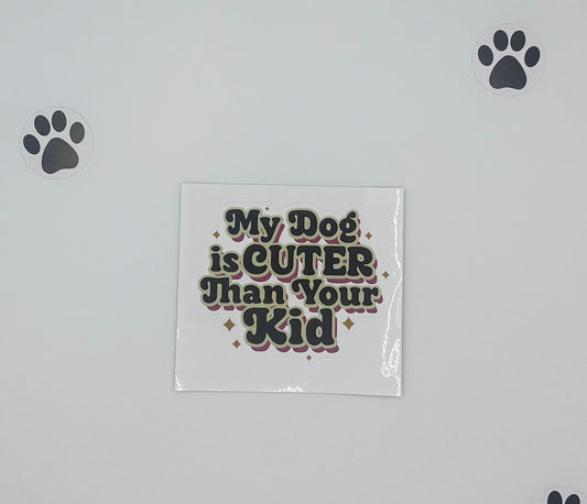 Autocollant - My dog