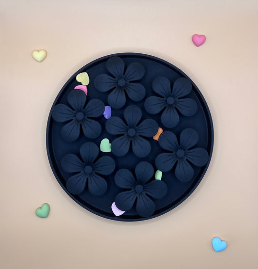 Gamelle d'alimentation lente - Fleurs