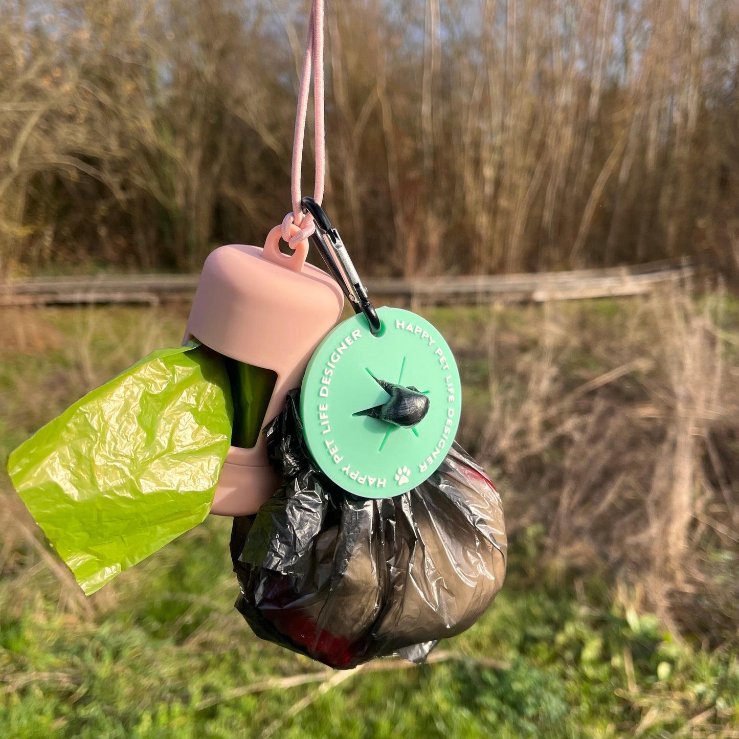 Crochet pour sacs à déjections