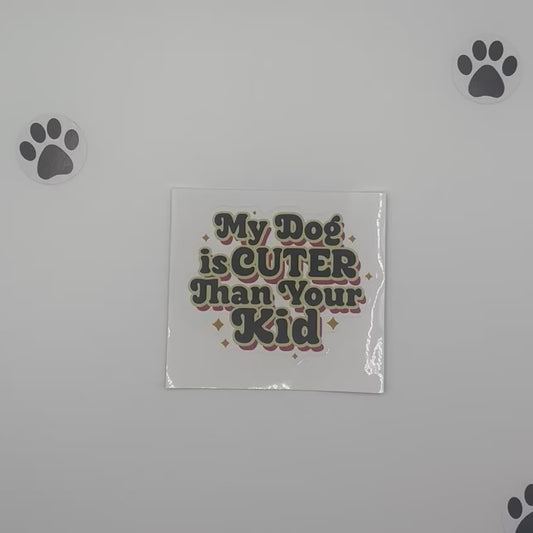 Autocollant - My dog